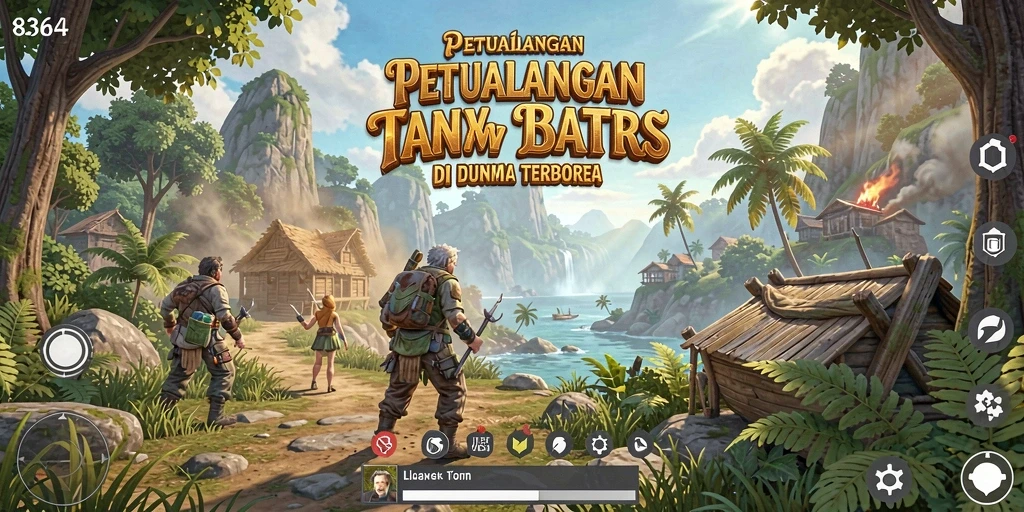 Gambaran gameplay seru dalam dunia terbuka 8364.