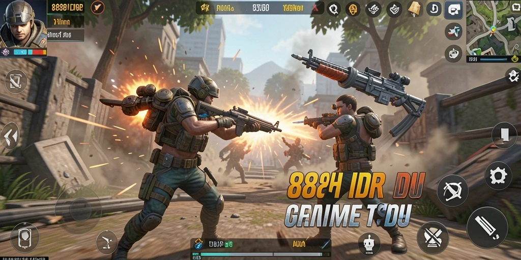 Gameplay seru dan penuh aksi di 888IDR.