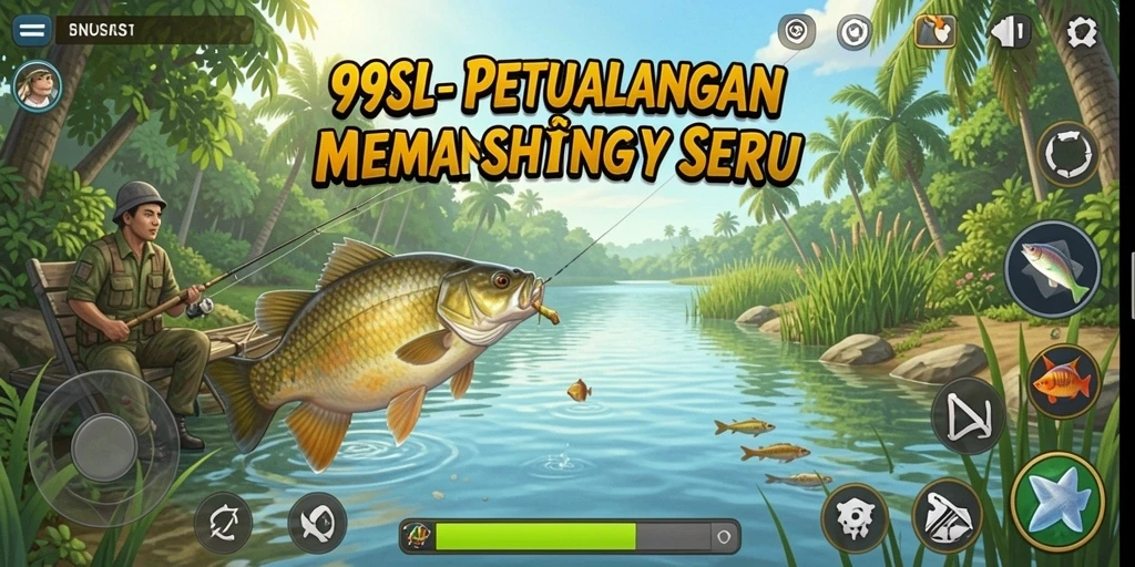 Menampilkan aksi memancing seru di 99SL.