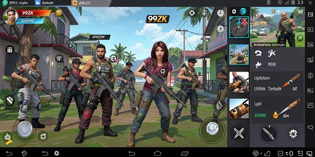 Tampilan antarmuka utama 99ZK yang modern dan user-friendly.