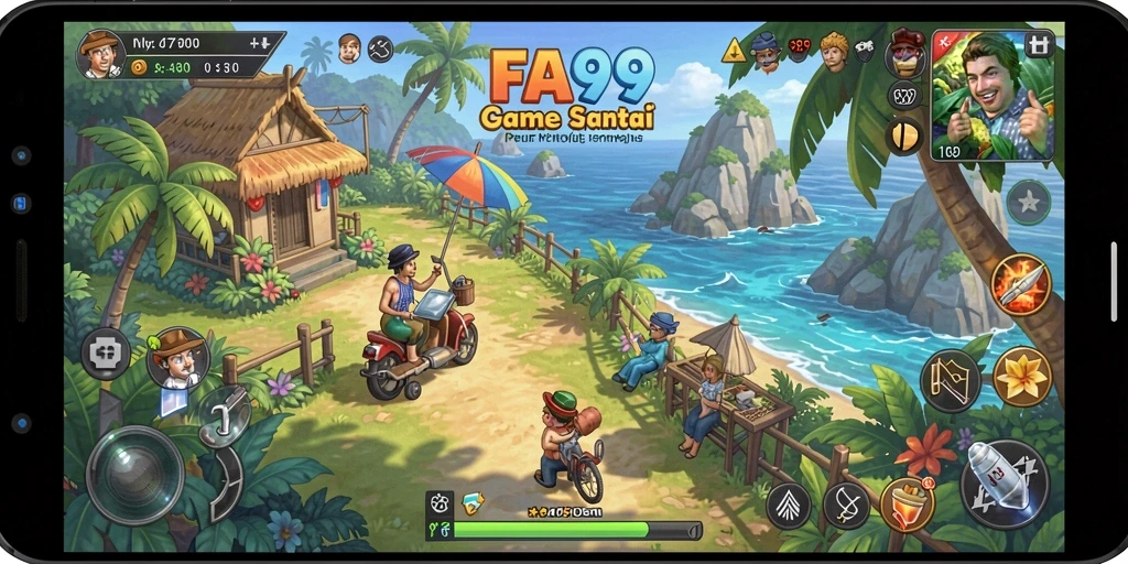 Gameplay menarik dan sederhana dari FA99 yang menghibur.