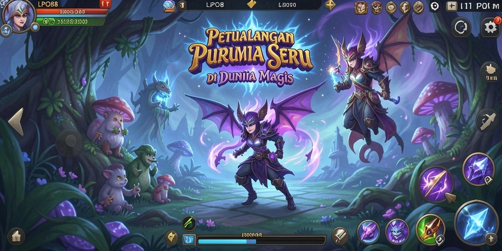Tampilan gameplay LPO88 yang menarik dan penuh warna.