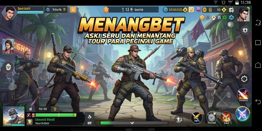 Screenshot MENANGBET menunjukkan aksi intens dalam gameplay yang mendebarkan.