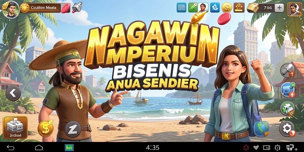 Tampilan gameplay NAGAWIN yang menarik dan interaktif.
