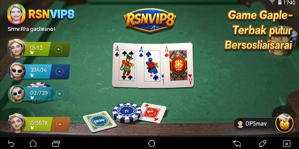 Tampilan gameplay RSNVIP8 yang interaktif dan menarik untuk dimainkan.