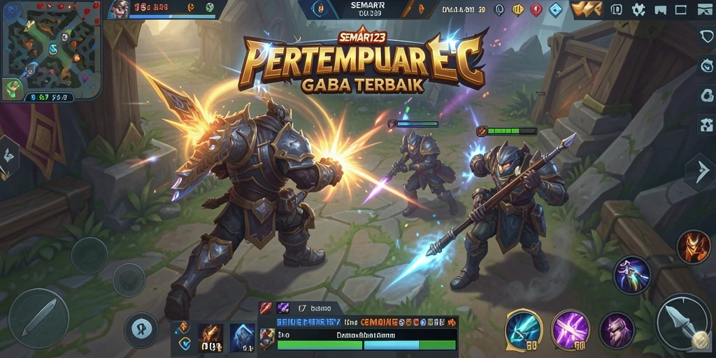 Tampilan menarik dari gameplay <strong>SEMAR123</strong> dengan aksi pertempuran yang seru.