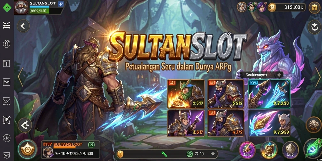 Gameplay menegangkan di dunia fantasi ARPG.