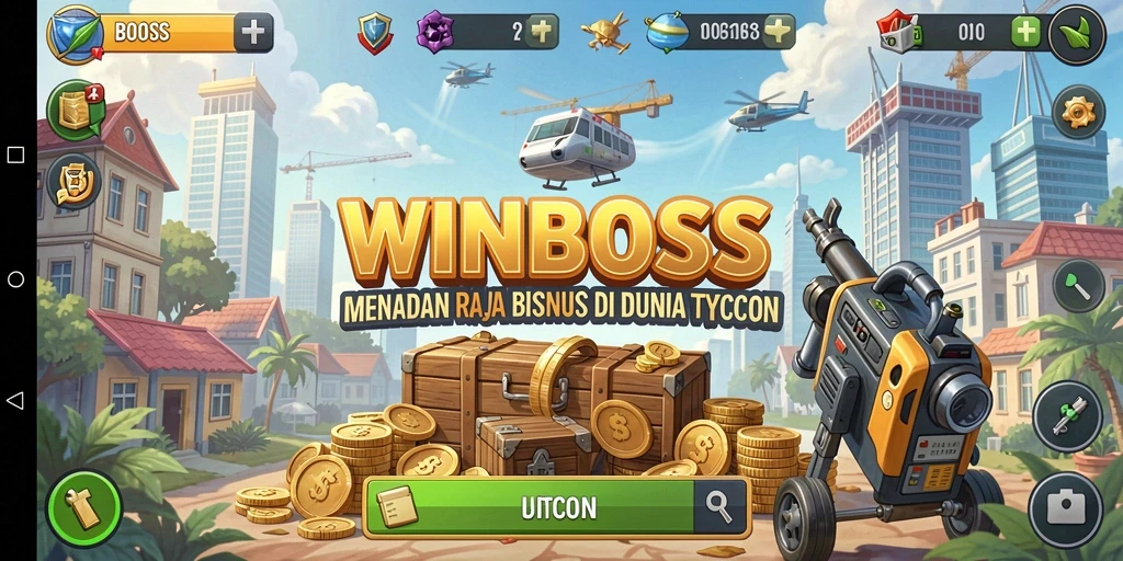 Screenshot menunjukkan momen seru dalam gameplay Tycoon.